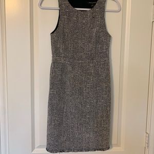 Banana Republic navy woven dress